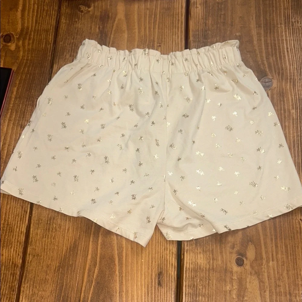 H&M girls paperbag patterned shorts - Picture 4 of 5